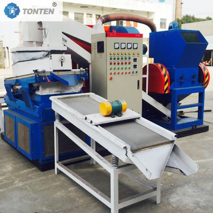 Nhà máy tái chế dây đồng thân thiện với môi trường, hiệu quả cao với phân loại tự động
