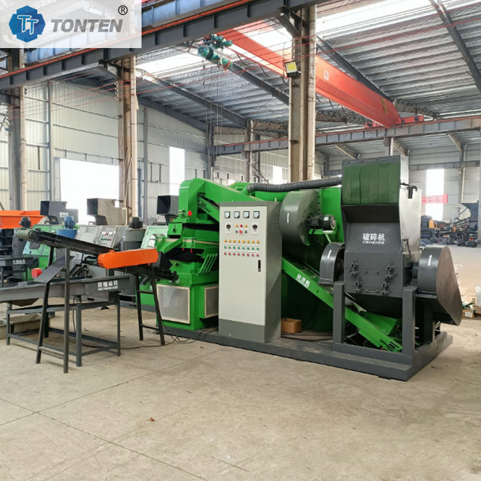 Máy tạo hạt tái chế dây đồng tách nhựa đồng